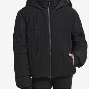 Abercrombie Kids Black Puffer Coat